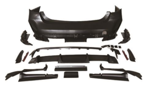 BMW 3 Serija F30 2012-2018 zadnji branik (sa bočnim izduvom)