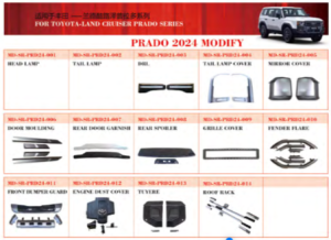 Upgrade kit za Land Cruiser 250, 2024+